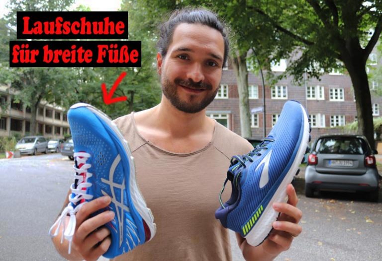 Die 5 besten Laufschuhe für breite Füße Zehenbox & Co.